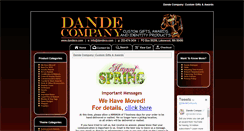 Desktop Screenshot of dandeco.com